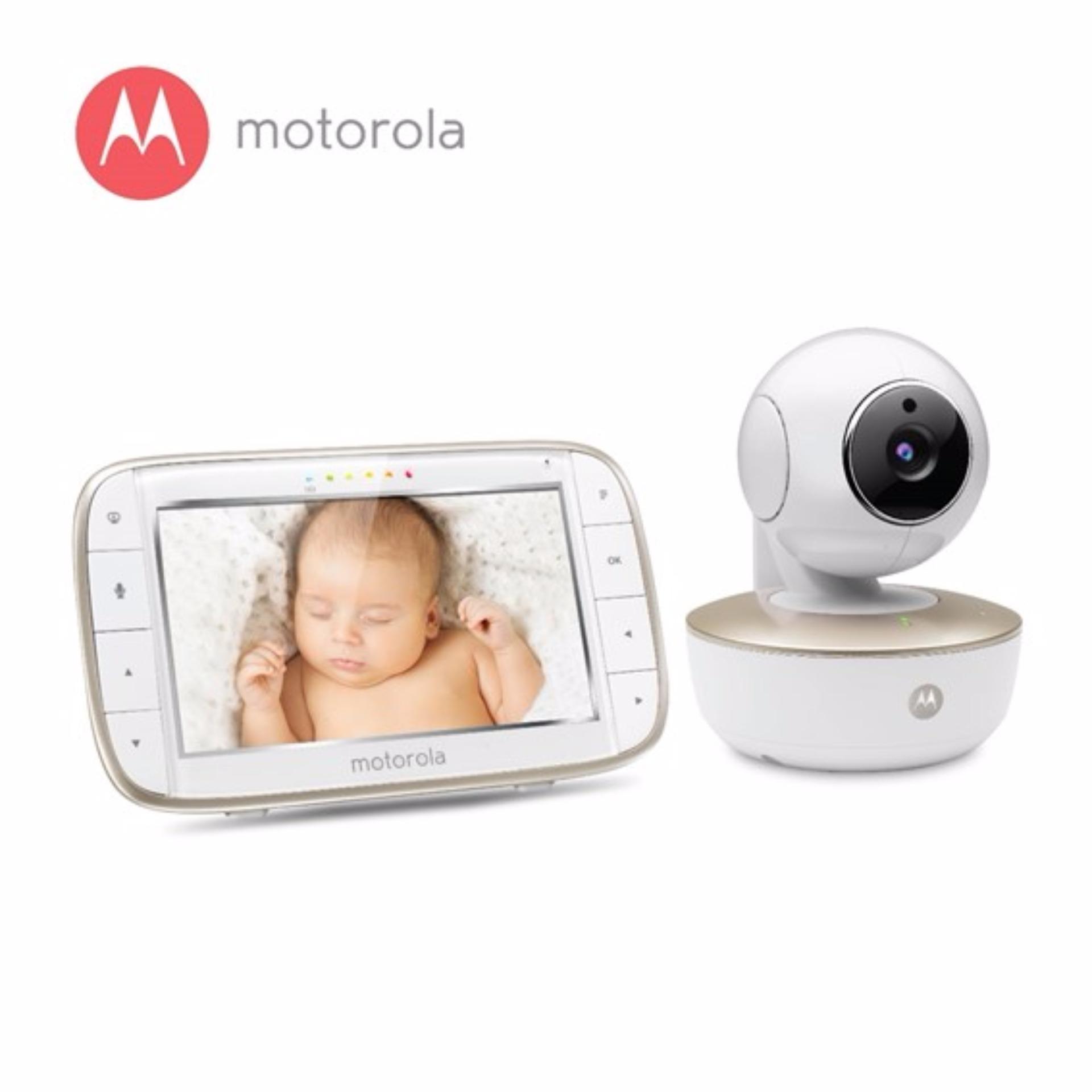ซื้อที่ไหน Motorola เบบี้มอนิเตอร์ MBP855 Hd Video Baby Monitor 5" W/Wifi