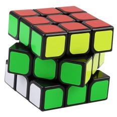 MF3 ลูกบิด รูบิคผึกสมอง ทรงลูกบาศก์ 3x3x3 ฝึกสมอง เพิ่มไอคิว ลื่น ทน  (DianSheng White Rubik's Cube Magic Square 3 Layers)