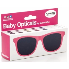 Mustachifier Pink Sunglasses Age 0-2 แว่นกันแดดเด็กสีชมพู