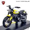 Naynaeshop โมเดล มอเตอร์ไซด์ บิ๊กไบค์ DUCATI SCRAMBLER สีเหลืองดำ (Scale 1:18)