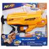 NERF N-STRIKE ELITE QUADRANT ปืนกระสุนโฟมลิขสิทธิ์แท้ สีส้มขนาดกลาง มาพร้อมกระสุน 4 นัด