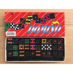์Noktoys.kt ของเล่น เกมส์ โดมิโน่ กล่องใหญ่ 55 ตัว Domino ลดกระหน่ำวันนี้ ขายถูกที่สุด! 