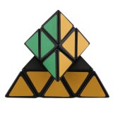 OH แฟชั่นปิรามิดสามเหลี่ยมลูกบาศก์ความเร็ว BLOCK Magic เกมของขวัญของเล่นเพื่อการศึกษา