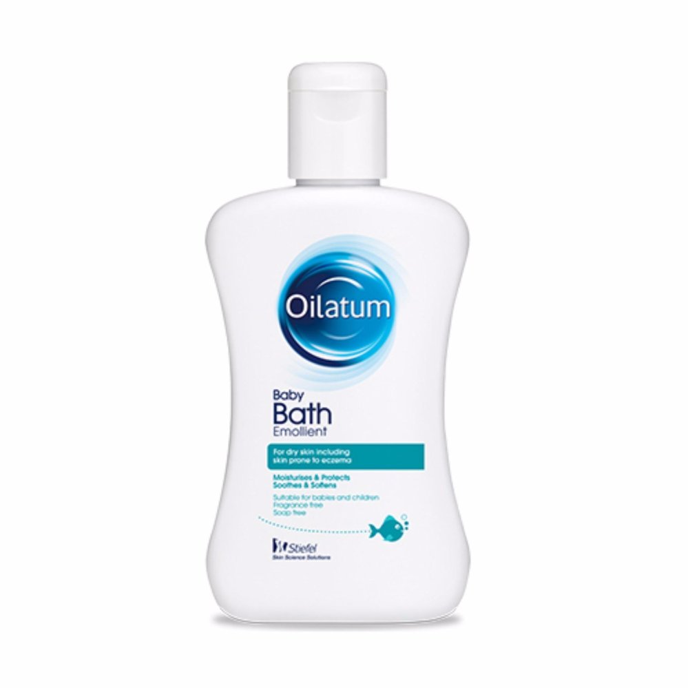 Oilatum Baby Bath Emollient 150ml สำหรับเด็กผิวแห้ง แพ้ง่าย และภูมิแพ้ผิวหนัง