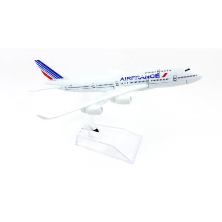 Naynaeshop โมเดลเครื่องบิน AIR FRANCE Boeing 747 (16 cm)