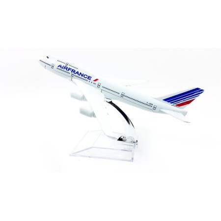 Naynaeshop โมเดลเครื่องบิน AIR FRANCE Boeing 747 (16 cm)