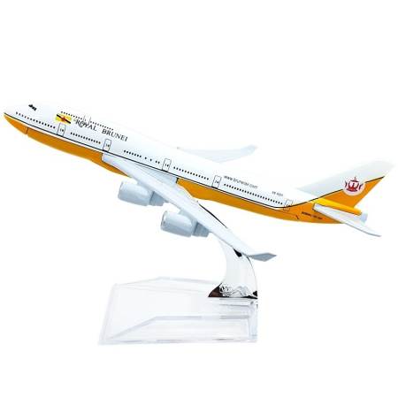 ลดพิเศษชั่วโมงนี้ Naynaeshop โมเดลเครื่องบิน ROYAL BRUNEI Boeing 747-400 (16
cm) ลดต่ำกว่า