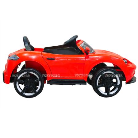 Porsche Style LN5850 12V 2 Motors รถแบตเตอรี่ รถเด็กนั่งไฟฟ้า รถเด็กเล่น - สีแดง