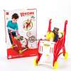ProudNada Toys ของเล่นเด็กชุดรถเข็นซุปเปอร์มาเก็ต(สีแดง) HOME shopping cart NO.668-40