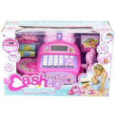 ProudNada Toys ของเล่นเด็กแคชเชียร์โบว์ FIVESTAR TOYS Learning Fun Cash Register NO.35562