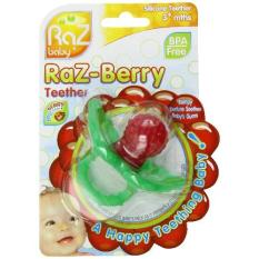 Razbaby : RAZ009-RT* ยางกัด RaZ-berry Teether, Red