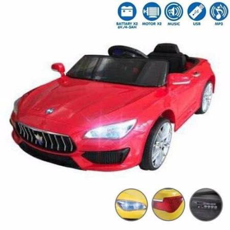 Rctoystory รถเด็กนั่ง รถแบตเตอรี่  2 มอเตอร์ 12V มีรีโมทย์ เปิดประตูได้