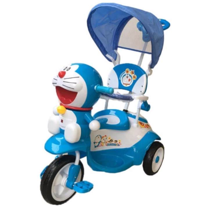 Rctoystory สามล้อ ปั่น รถเข็น เด็ก โดราเอมอน (สีฟ้า)