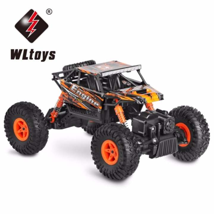 รถไต่หิน off-road 4WD 2.4Ghz. WLtoys 18428 - B 1:18 4WD RC Climbing Car