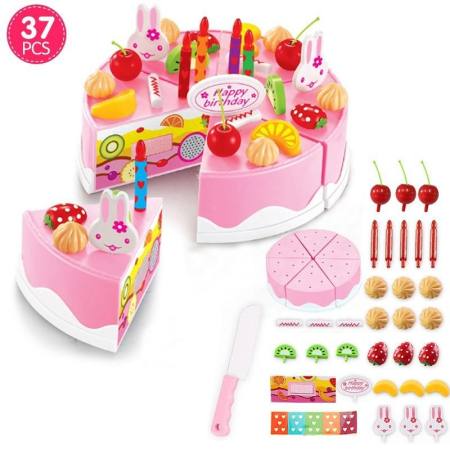Ruklook (DIY Fruit Cake) ชุดหั่นขนมเค้กและตกแต่งเค้ก 32 ชิ้น 