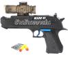 RWR TOY ปืนอัดลม ปืนเนิร์ฟ Nerf ปืนสั้น ปืนDESERT EAGLEยิงกระสุนน้ำและโฟม 876D
