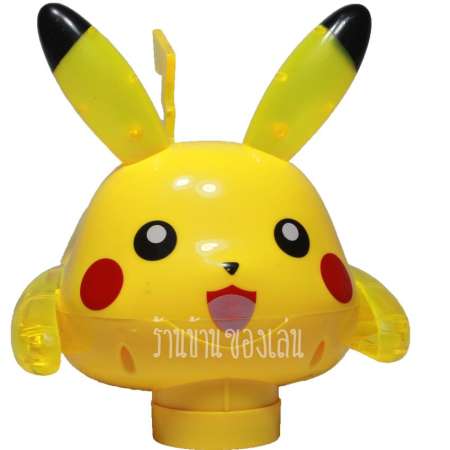 RWR TOY โปเกม่อน พิคาจูใส่ถ่าน วิ่งชนถอยมีเสียงไฟ พร้อมถ่าน DL-308