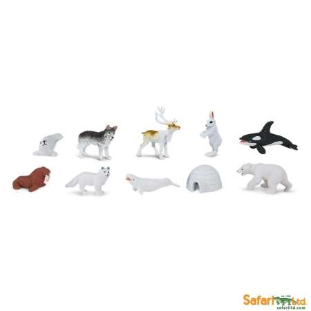 Safari Ltd. : SFR681604 โมเดลสัตว์แบบแพ็คหลอด Arctic