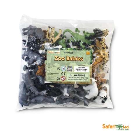 กำลังมองหาสินค้า Safari Ltd. : SFR760604* โมเดลแพ็คถุง Zoo Babies ราคาพิเศษวันนี้