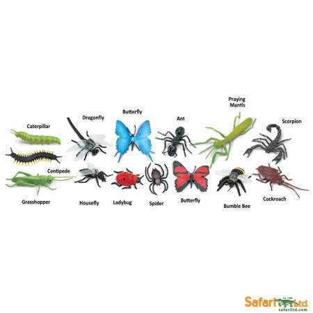 Safari Ltd. : SFR761604* โมเดลแพ็คถุง Insects