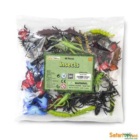 Safari Ltd. : SFR761604* โมเดลแพ็คถุง Insects