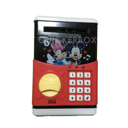 ตู้เซฟดูดแบงค์ Safe Bank กระปุกออมสิน ออมเงิน Mickey Mouse ลายมิกกี้เม้าส์
