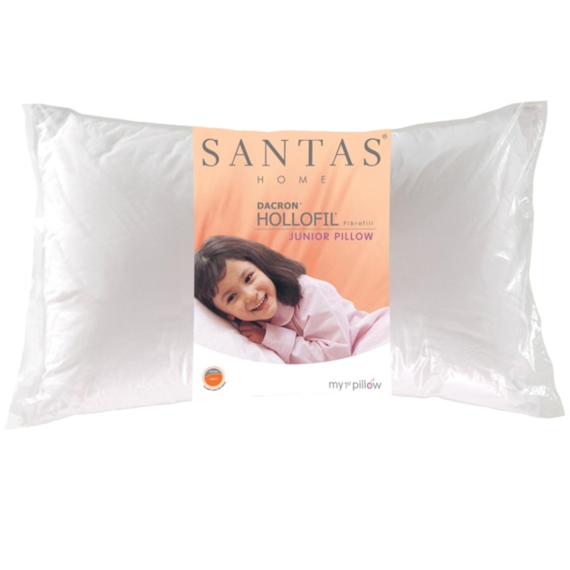 SANTAS หมอนหนุนเด็ก รุ่น DACRON® HOLLOFIL® JUNIOR PILLOW แถมฟรีปลอก