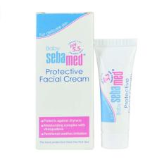Sebamed Baby Protective Facial Cream 10ml ลดผื่นแพ้ เกลื้อนน้ำนม บนใบหน้า