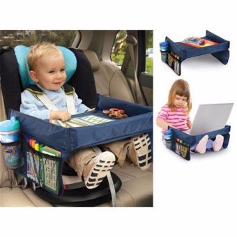 Play n' Snack Tray ที่นั่งเอกประสงค์เวลาเดินทางสำหรับเด็ก ที่รองนั่งเด็กในรถ ถาดรองเอนกประสงค์ สำหรับลูกรัก Baby Stroller Car Seat Table