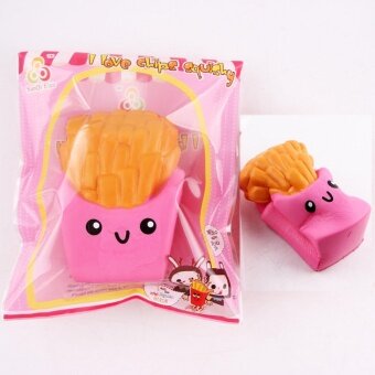 Squishy สกุชชี่เฟรนช์ฟรายส์SuperSoft ขนาด 8x10.8cm SanQi Elan