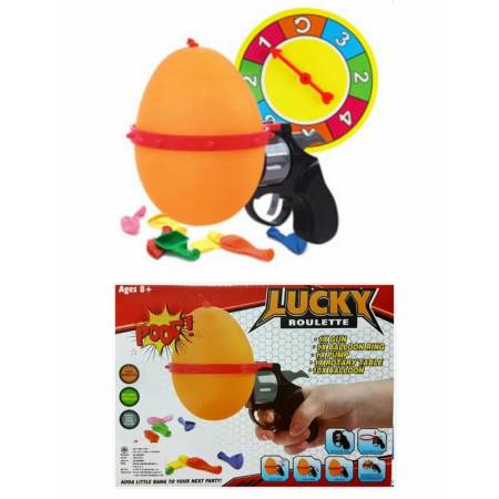 T.P. TOYS  FUNNY GAME LUCKY ROULETTE เกมส์เสี่ยงดวง ปืนเสี่ยงดวง ยิงปืนรูเล็ทหรรษา