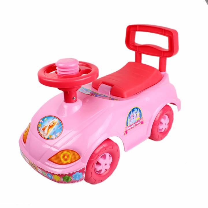 Telecorsa ของเล่นรถขาไถ สำหรับเด็ก ลายตุ๊กตาบาร์บี้ รุ่น TOY88-18B