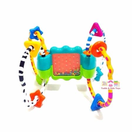 Todds  Kids Toys ของเล่นเขย่ามีเสียง ลูกปัด พร้อมยางกัดรูปทรงต่าๆง มีสีสันสดใส  