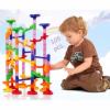 Todds  Kids Toys MARBLE RACE รางลูกแก้วหรรษา แบบประกอบเองตามจินตนาการ รุ่น105 pcs.
