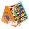 Todds   Kids Toys ของเล่นไม้เสริมพัฒนาการ ชุดสามเหลี่ยมกิจกรรม5 in 1