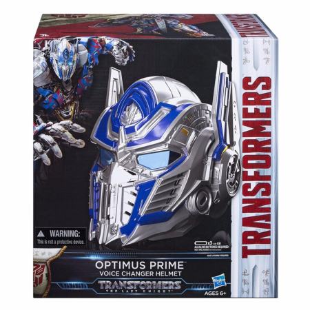 Transformers: The Last Knight Optimus Prime Voice Changer Helmet      