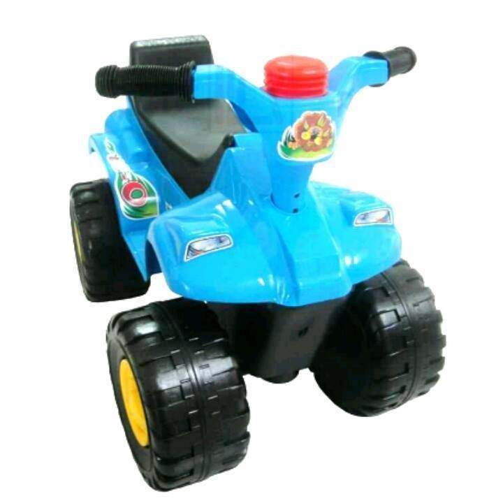 Victory Toys รถจ้าวทะเลทรายเด็กนั่งขาไถ (สีฟ้า)