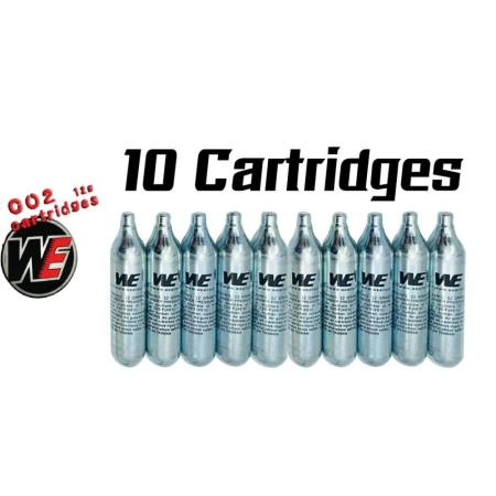 ซื้อเลยตอนนี้ราคาโปรโมชั่น WE แก๊สหลอด Co2 12g. สำหรับปืนบีบีกัน 10 หลอด ลดพิเศษสำหรับ