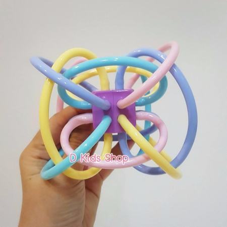 ยางกัดเส้น Winkel of Manhattan Toy สีพาสเทล