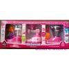 Worktoys ชุดของเล่นจำลอง เครื่องปั่นอาหาร 3 ชนิด หมุนได้จริง (สีชมพู) Kitchen Set