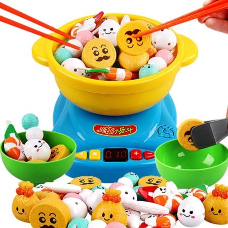 share ของเล่น เกมส์แข่งกันตักสุกี้ หม้อสุกี้พร้อมอุปกรณ์ มีเสียง มีไฟ
