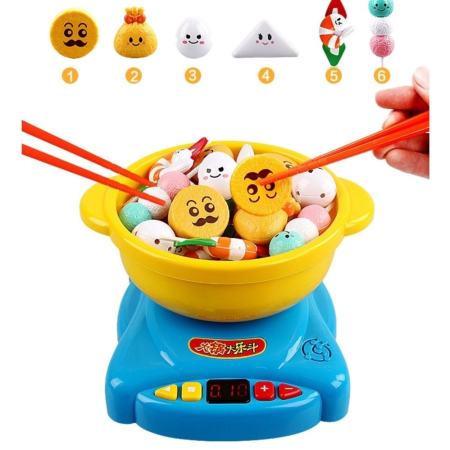 share ของเล่น เกมส์แข่งกันตักสุกี้ หม้อสุกี้พร้อมอุปกรณ์ มีเสียง มีไฟ
