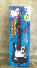 share ของเล่น กีตาร์ร็อค กีต้าร์ไฟฟ้า Electric Guitar มีเสียง มีไฟ (สีดำ)