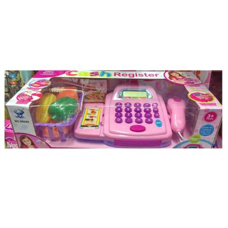 Worktoys ของเล่น เครื่องคิดเงิน แคชเชียร์ มีเสียง มีไฟ