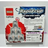  share เกมส์เรียงแก้ว SPEED Stack Rapid cup 12 ชิ้น (สีเขียว)