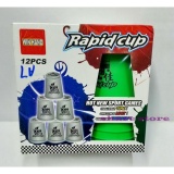  share เกมส์เรียงแก้ว SPEED Stack Rapid cup 12 ชิ้น (สีเขียว)