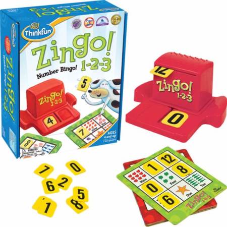 Zingo Number Bingo เกมส์บิงโกนับเลข(Blue)