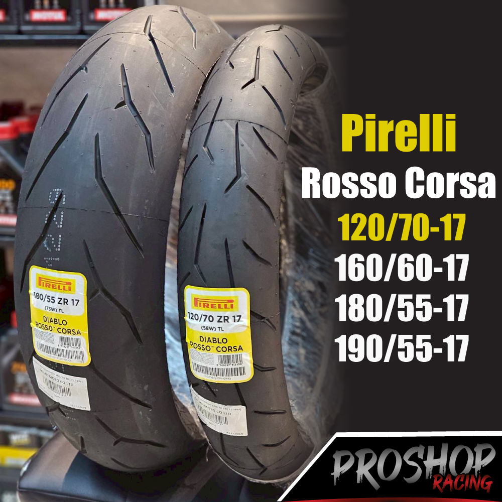 [💥Miễn phí vận chuyển💥 Lốp Pirelli Diablo Rosso Corsa kích thước 120 180 190, viền 17 cho CBR650 CBR1000 Z800 Z900 MT09 MT10]