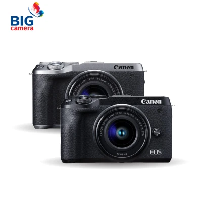Canon EOS M6 Mark II Kit EF-M 15-45mm f3.5-6.3 IS STM กล้อง Mirrorless - ประกันศูนย์