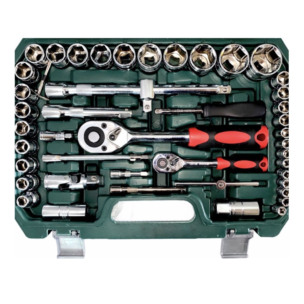 ชุดบล็อก 94 ตัว/ชุด SATACR-V 1/4"-1/2" - แฮปปี้แอนท์ - ThaiPick